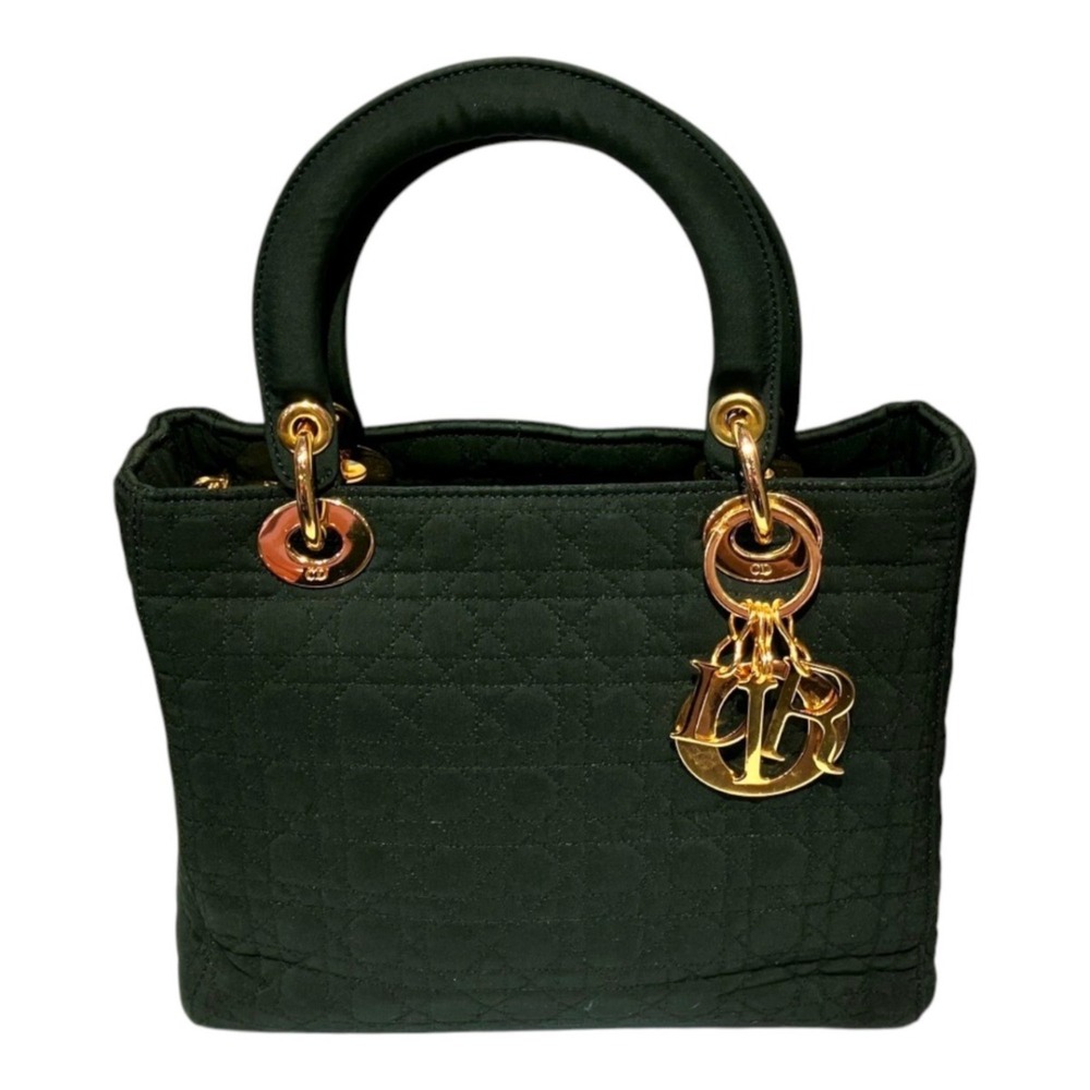Christian Dior Lady handbag, Cannage nylon.